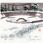 08丁立松立松藏书票原作043（无货）