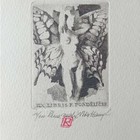 捷克 佩驰 汉姆普藏书票