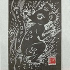 岳小红藏书票
