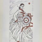 崔正植藏书票原作珍品，名票主钟付全，低价起拍，仅1次