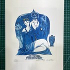 易阳精品珍品铜版藏书票低价起拍（弗闲斋股东的票）成交送弗闲斋股份2份，猫、汪汪，这个起拍价仅一次