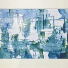 王嵘绘画作品《水乡记忆之一》16.5X25厘米（卡纸装裱，配框即可悬挂）低价起拍